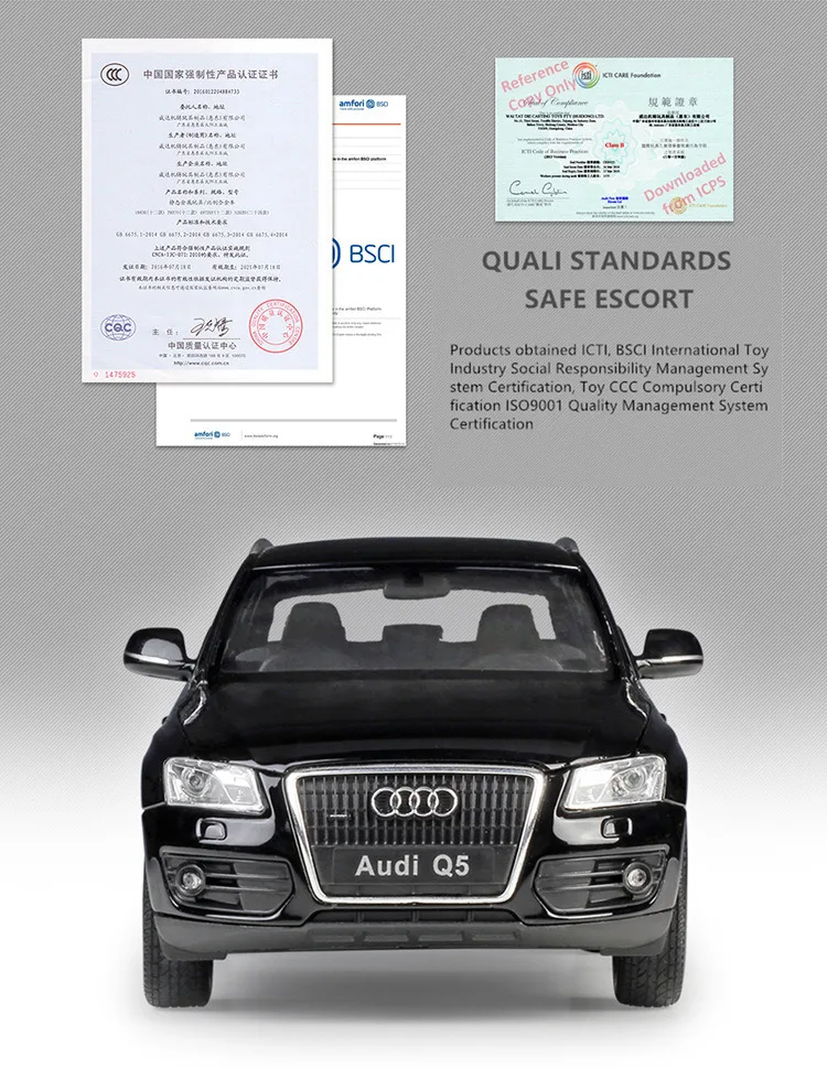 WELLY 1:24 Audi Q5 SUV спортивный автомобиль моделирование сплав модель автомобиля ремесла Коллекция игрушек инструменты подарок