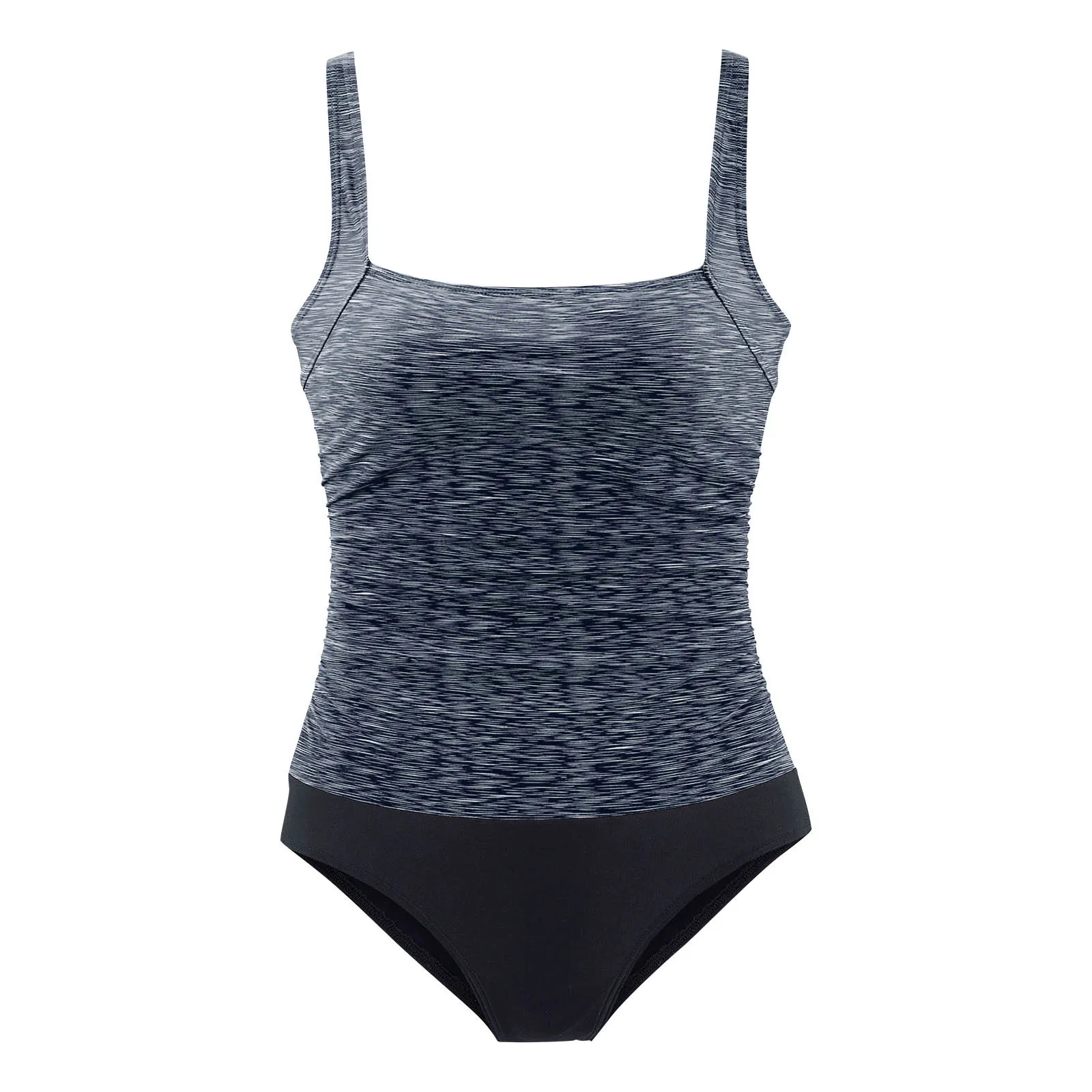 Женский однотонный комплект бикини с принтом слитный купальник пуш ап пляжная