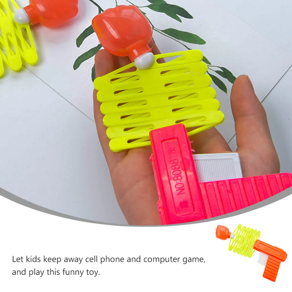 

10pcs Retractable Fist Interesting Children Elastic Toys Kids Trick