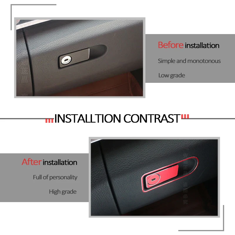 Стайлинг автомобиля паз коробка для хранения брелок ключей рамка наклейка Mercedes