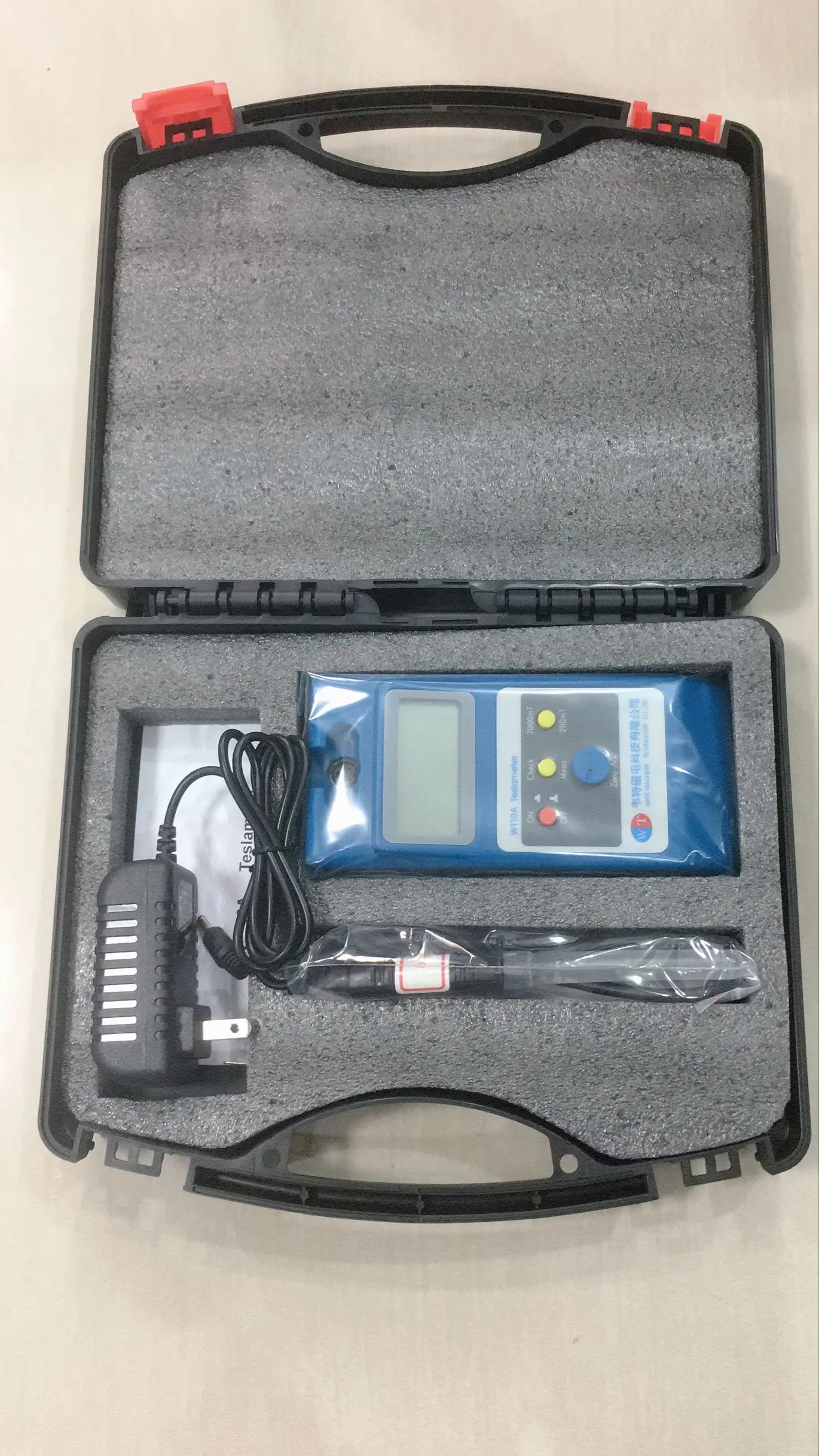 Горячая продажа Профессиональный ЖК дисплей Gaussmeter Tesla Meter WT 10A цифровой