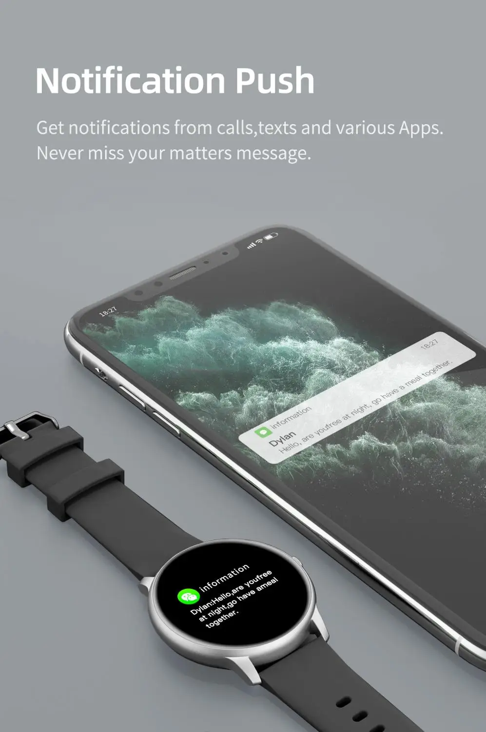 smart watch watches bluetooth 5 0 smartwatch blood pressure heart rate sports fitness tracker ip68 smart watches for men women free global shipping