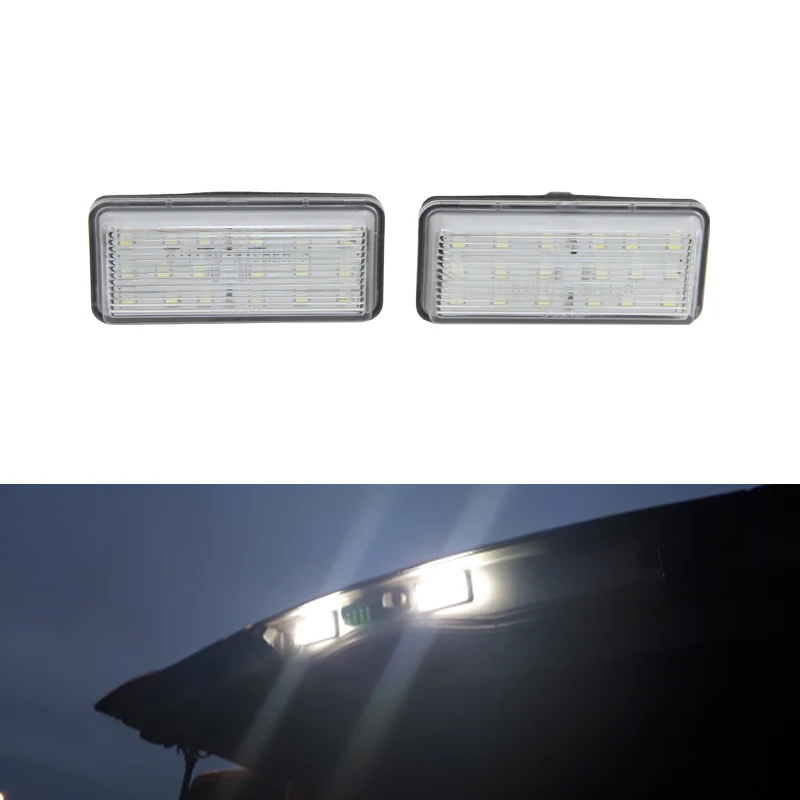 Без ошибок для Lexus GX470 LX470 для Toyota Land Cruiser 120 Prado Land Cruiser 200 Автомобильный задний светодиодный светильник для номерного знака