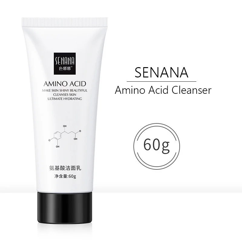 

Facial Cleanser Niacinamide Amino Acid Facial Scrub Cleans Acne, Oil Control, Blackheads and Acne Shrink Pores Skin Care