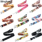 BH1260 Blinghero мультфильм милые шнурки КЛЮЧЕЙ ID карты держатель телефона usb-кабель с брелком для зарядки передачи и значок шейный ремешок повесить трос талреп
