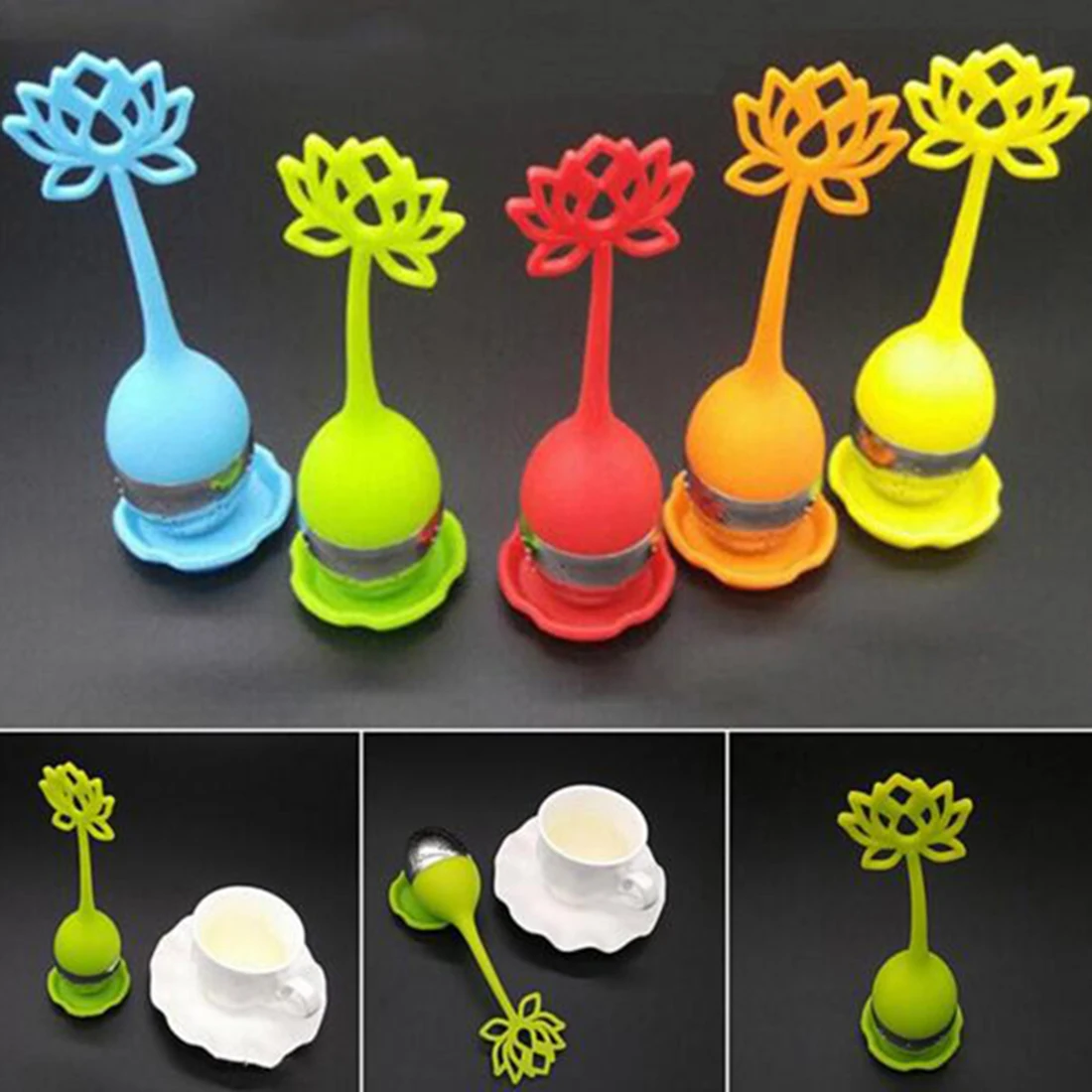 

Tea Infuser Stainless Steel Tea Ball Leaf Tea Strainer for Brewing Device Herbal Spice Filter Kitchen Accessories 1pcs