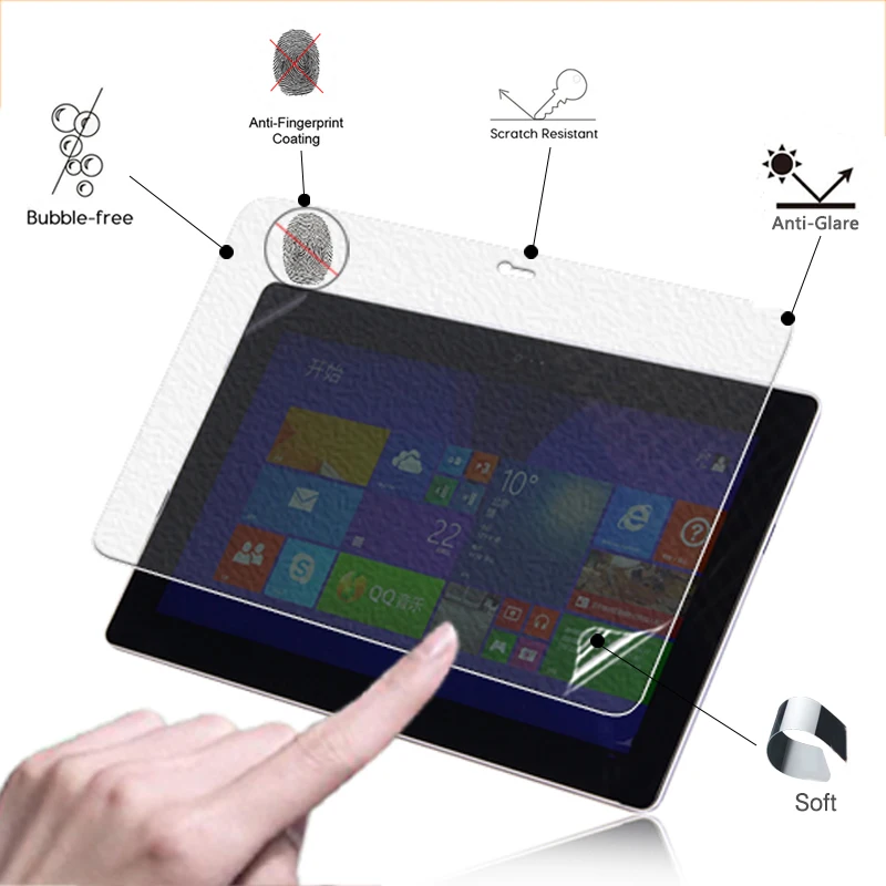 

Premium Anti-Glare screen protector matte film For Microsoft Surface 2 10.6" tablet anti-fingerprint screen protective film