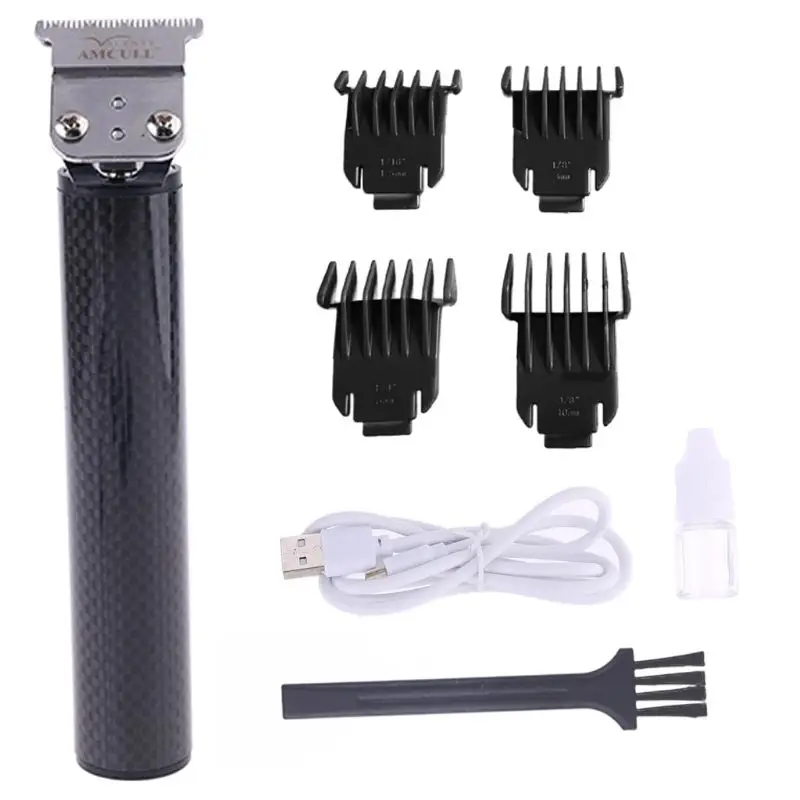 

Professional Hair Clippers Men T-Blade Beard Trimmer Barber Grooming Cordless