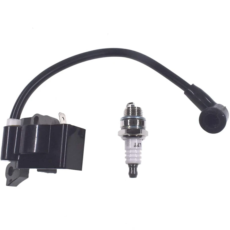 Ignition Coil Spark Plug Kit for STIHL FS55 FS55C FS46 FC55 FS38 FS45 FS55 HL45 HS45 KM55 Trimmer Brushcutter 4140 400