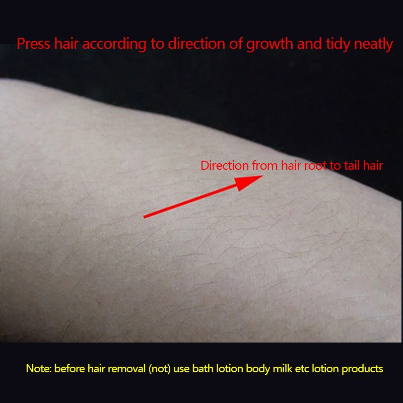 

New Health Hair Removal Wax Strips Papers Double Sided Depilation Uprooted Silky For Face Armpit Leg Shaving Safe Waxing Strips