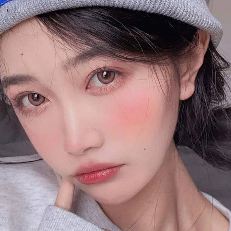 Симпатичный медведь градиентные Румяна Палитра матовая тонкая вспышка для