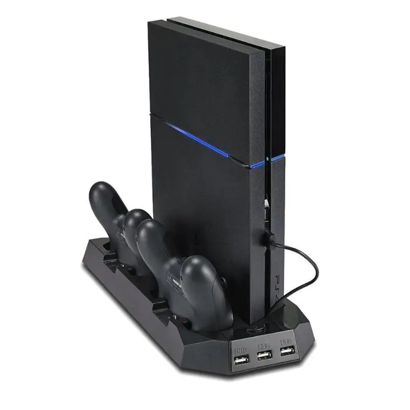 Вертикальный кулер для PS4 PlayStation 4 многофункциональный охлаждающий вентилятор