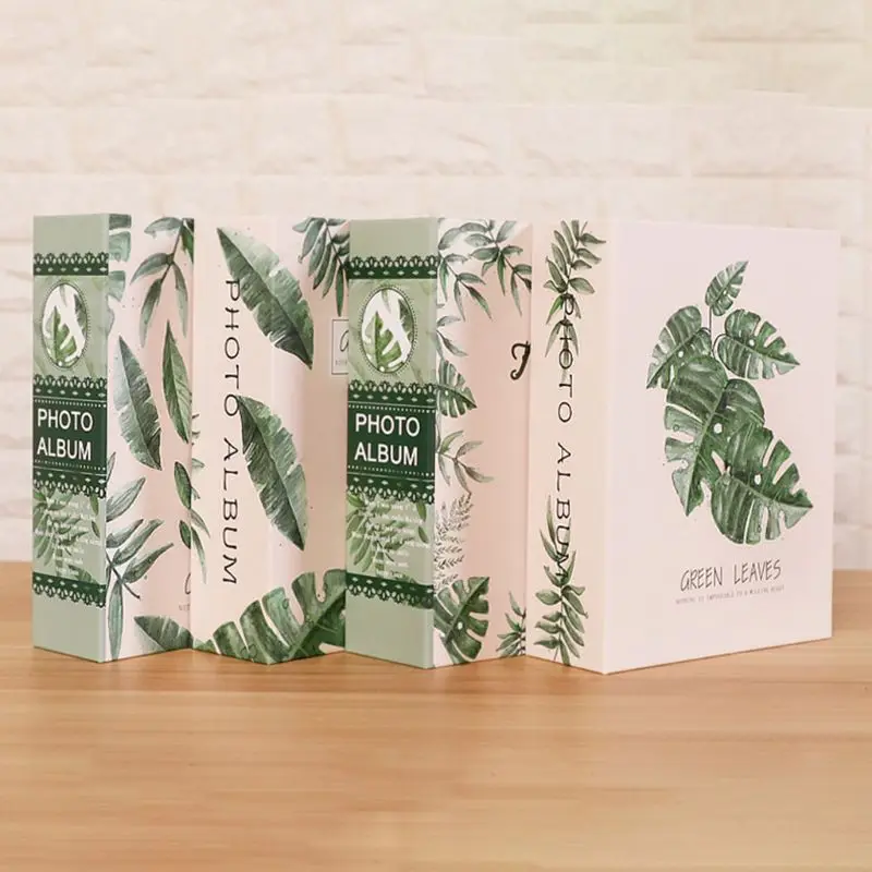 4D большой 6 дюймов Фотоальбом 100 листов скрапбукинговая бумага для детей семья