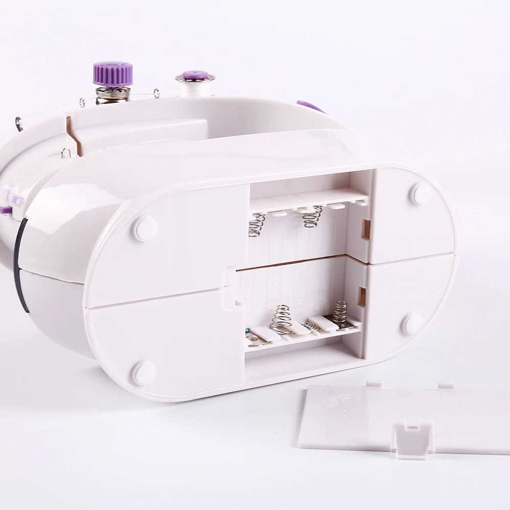 Швейная машинка портативная с ночным светильник щением двойной регулировкой