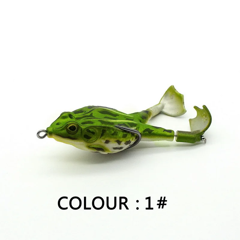 Мягкие приманки-лягушки с двойным пропеллером мягкие приманки для джиггинга