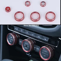 for volkswagen vw tiguan mk2 accessories air conditioning switch knob ring cover button audio stereo volume control button cap