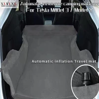 automatic inflatable mattress for tesla model 3 velvet skin special purpose travel mat for tesla model y 2019 2021 2022