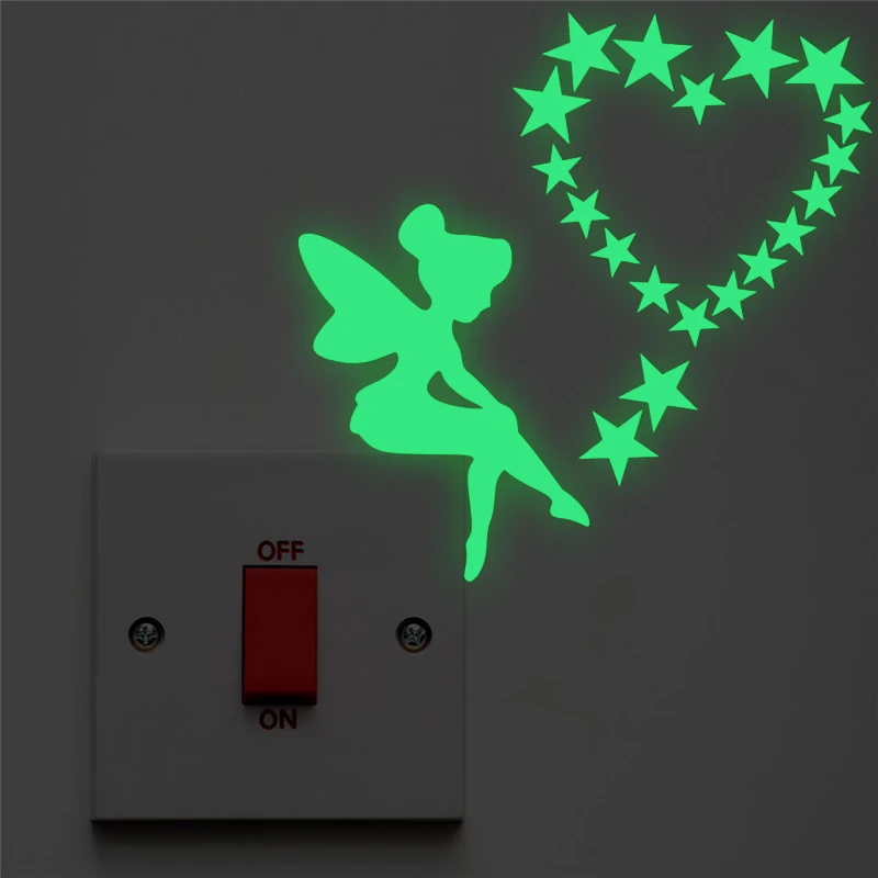 Светящиеся наклейки для стен DEOWUU