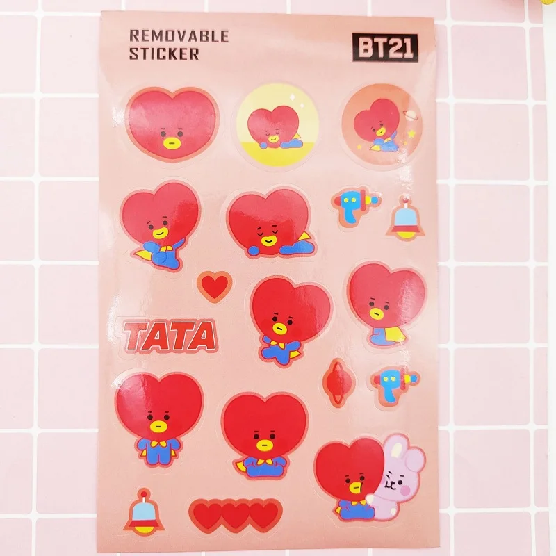 

JCBTSHBulletproof Youth Group New cartoon cute stickers baby stickers mobile computer stickers mark desktop stickers