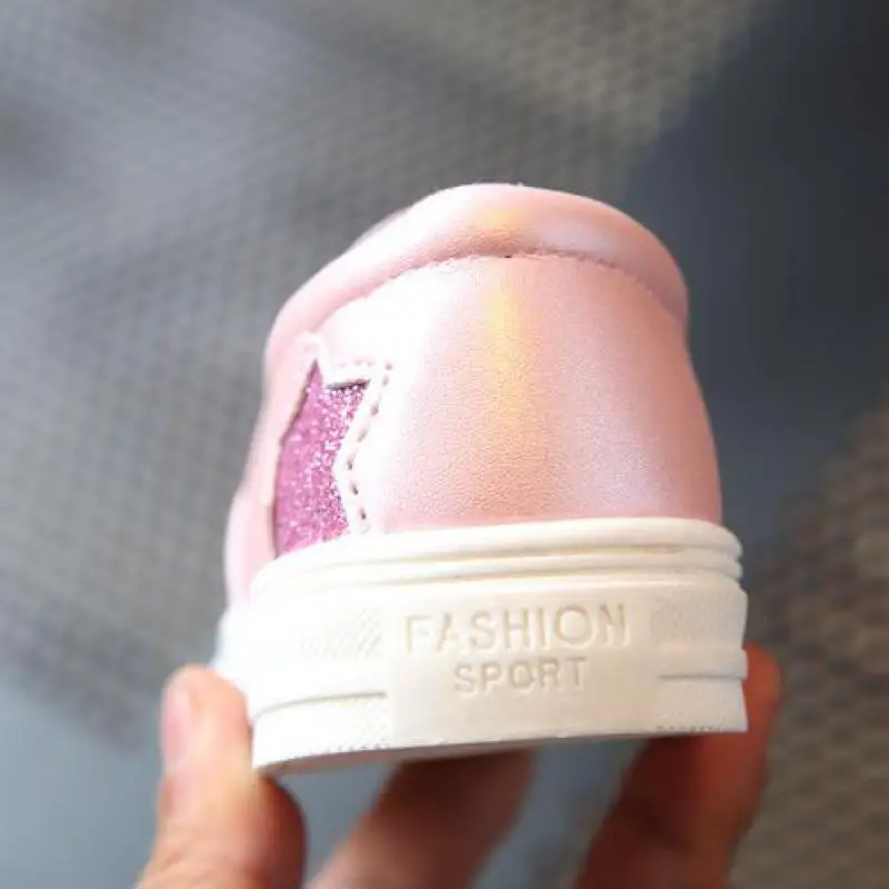 Кроссовки для мальчиков и девочек летние серебристые розовые повседневные 2020 |