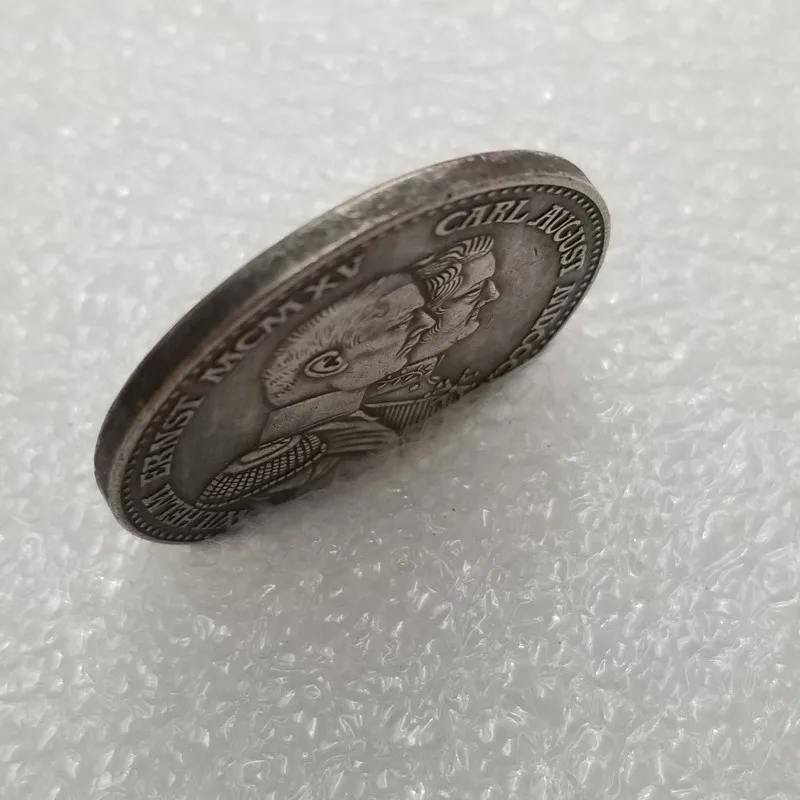 Новинка 1915 немецкие монеты латунные посеребренные копия для коллекции подарок