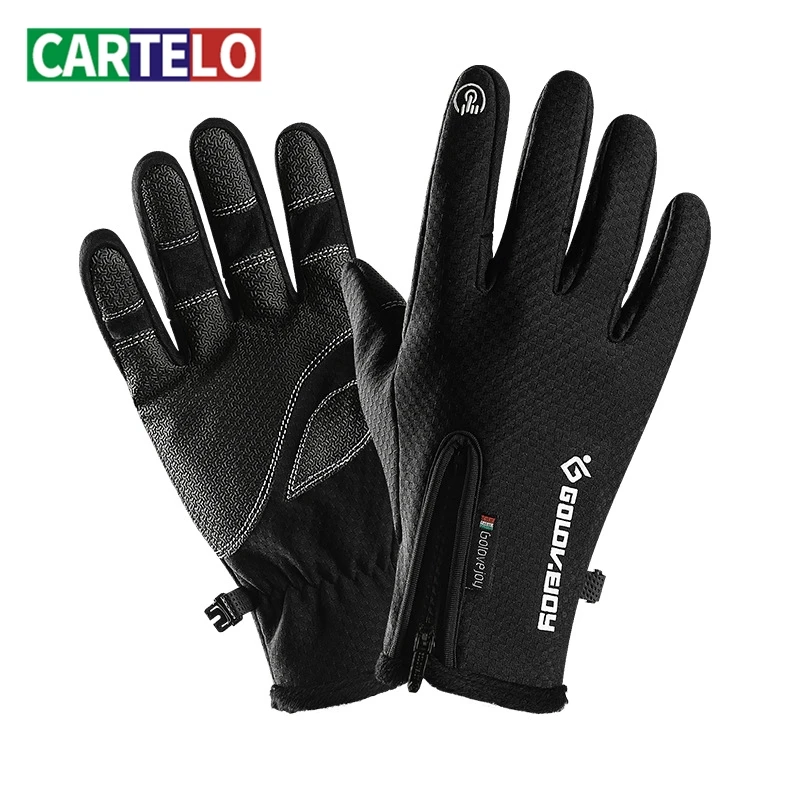 CARTELO 2020 новые зимние мужские перчатки для верховой езды тактические спортивные