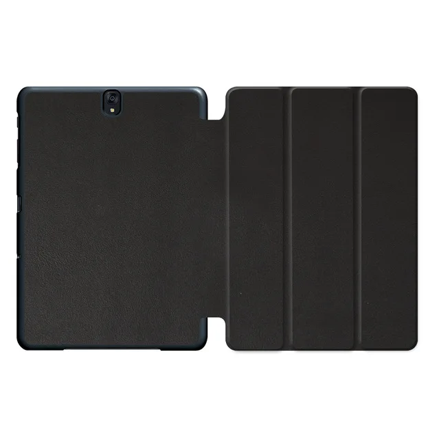 MTT чехол для планшета для samsung Galaxy Tab S3, 9,7 дюймов, SM-T820, T825, T829, ультра тонкий откидной смарт-чехол из искусственной кожи, защитный чехол - Цвет: Black