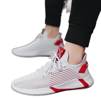 fashion mens casual shoes new summer running shoes flying woven personality sports shoes mens vulcanize shoes running shoes