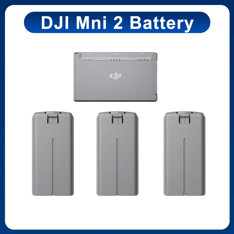 

2022 Original DJI Mini 2 Battery Mavic Mini SE Intelligent Flight Batteries 31 Minute Flight Time Two-way Charging Hub for DJI