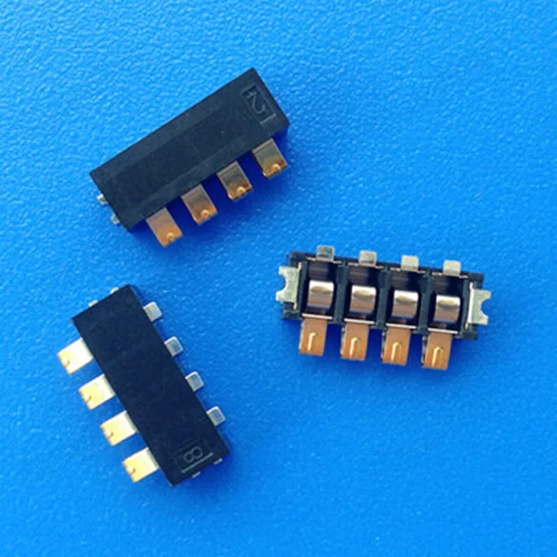 100 шт. 4P 2 5 мм SMT разъем сопротивление высоким температурам позолоченный
