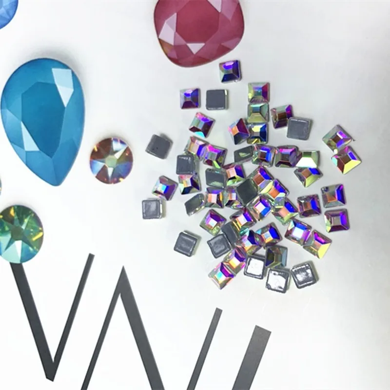 Йоги &quotсделай сам&quot с украшением в виде кристаллов AB ss3 ss50 кристально чистые