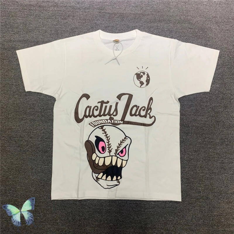 

Cactus Jack T-Shirt Men Women Jackboys Travis Scott T Shirt