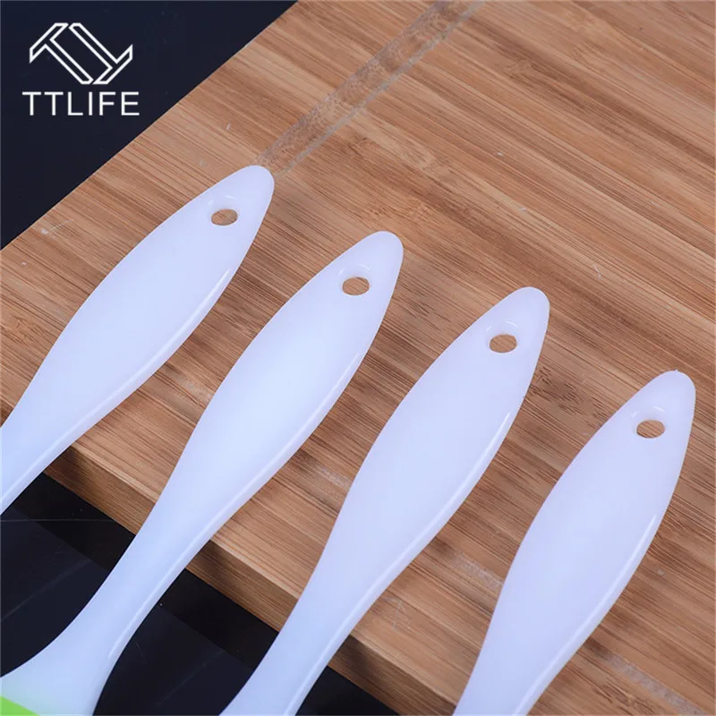 TTLIFE съемный силиконовый шпатель для выпечки скребок сливочное масло обработать
