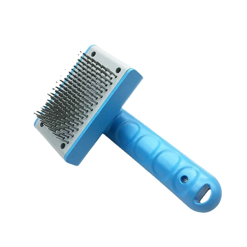 

Clean Grooming Dog Comb Detangle Stainless Steel Needle Plastic Dog Comb Hair Remover Szczotka Dla Psa Cleaning Supplies EI50GS