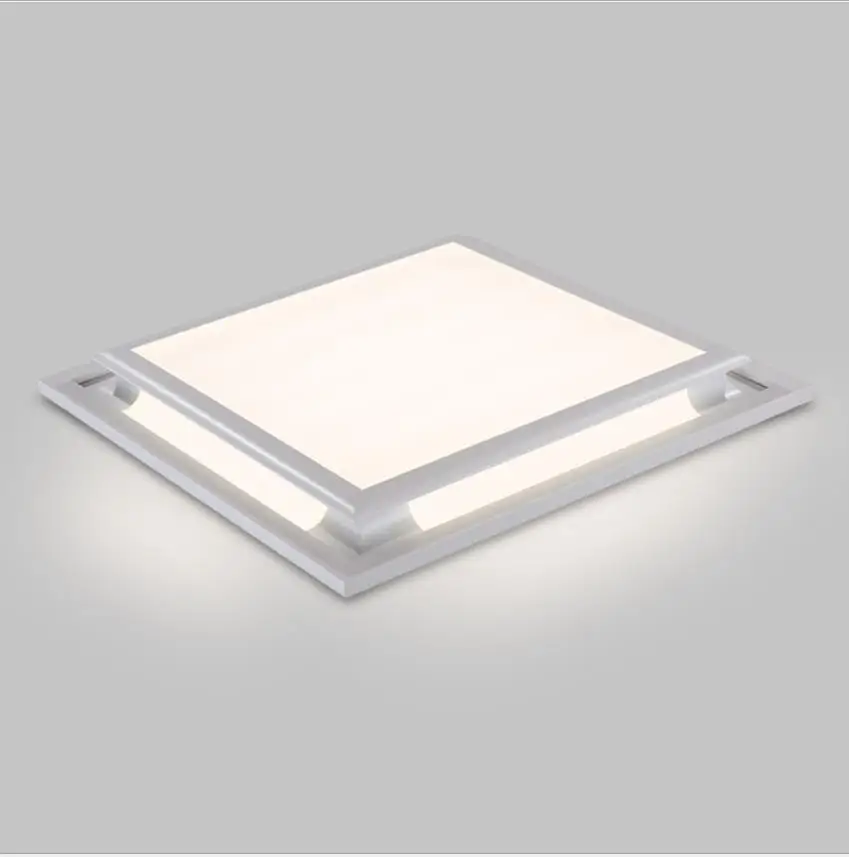 Прямоугольная Светодиодная лампа для гостиной акриловое бытовое освещение