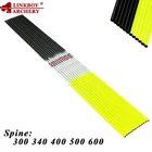 Стрела из чистого углерода Linkboy id6, 2 мм, вал Spine300-800 для традиционных блочных луков, охотничьи принадлежности и стрелы
