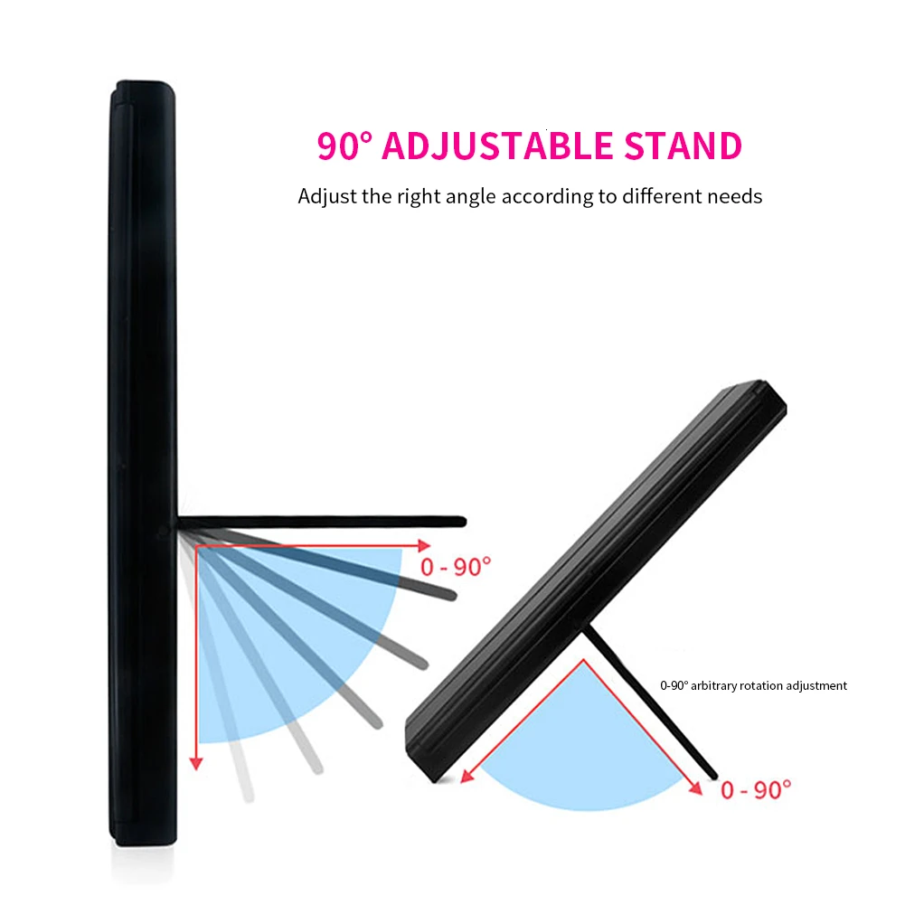 8 Led косметический светильник складываемое зеркало для макияжа в три сложения