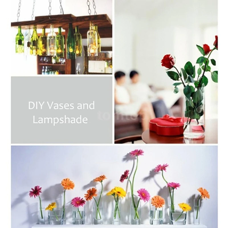 

DIY Glass Bottle Cutter Wine Beer Champagne Bottle Cutter Adjustable Size Bottle Cut Machines for Household Cutting Tool