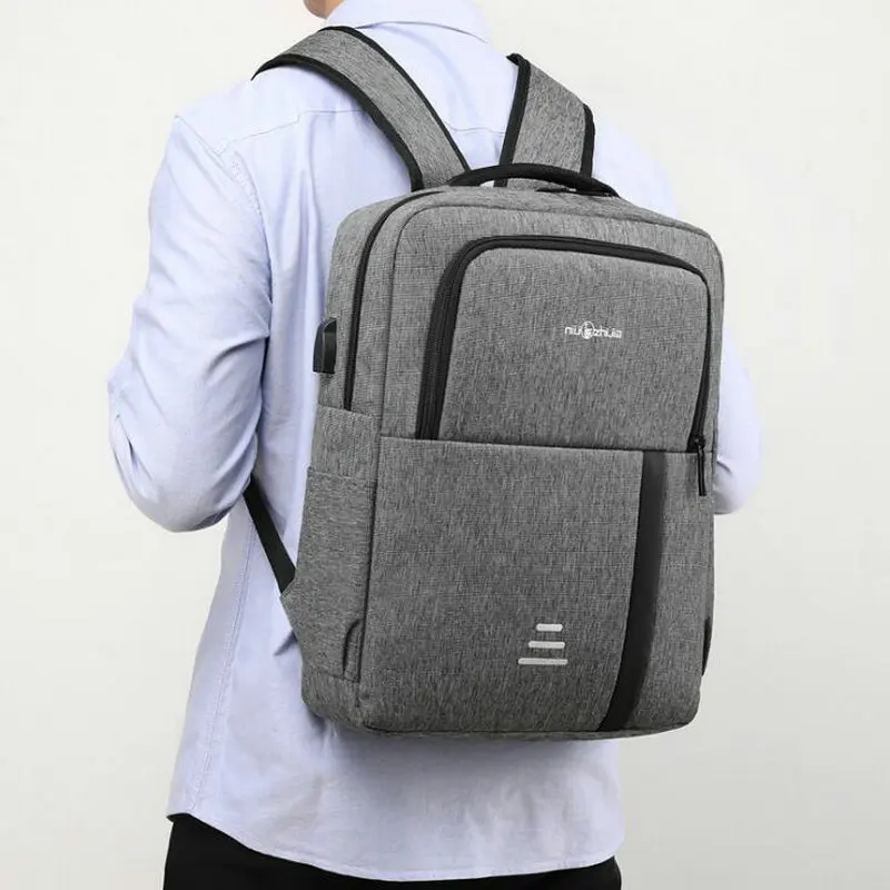 

Men's business Laptop Backpack Large capacity outdoor waterproof backpack Men Women Travel Leisure Backpacks C44-19