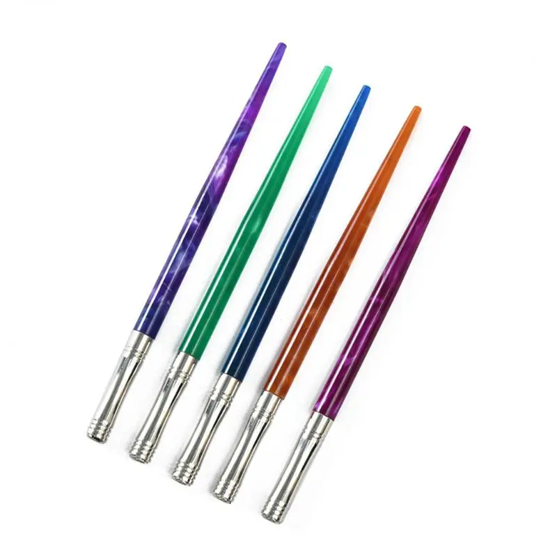 Звездное небо английская косая каллиграфия Scrip Dip Ручка держатель из смолы