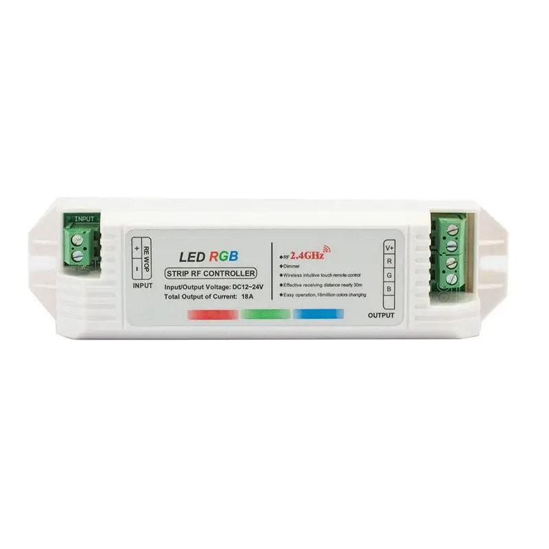 Горячая 3C-2.4GHz сенсорный DC12-24V 18A RF пульт дистанционного управления для RGB 5050 3528