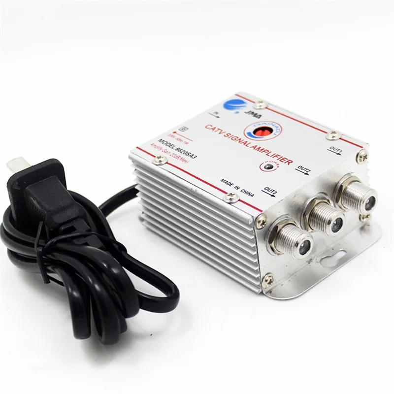 2/3 Way 20db CATV TV antennaSignal Amplifier Antenna for digital tv box Signal Booster Splitter | Электроника