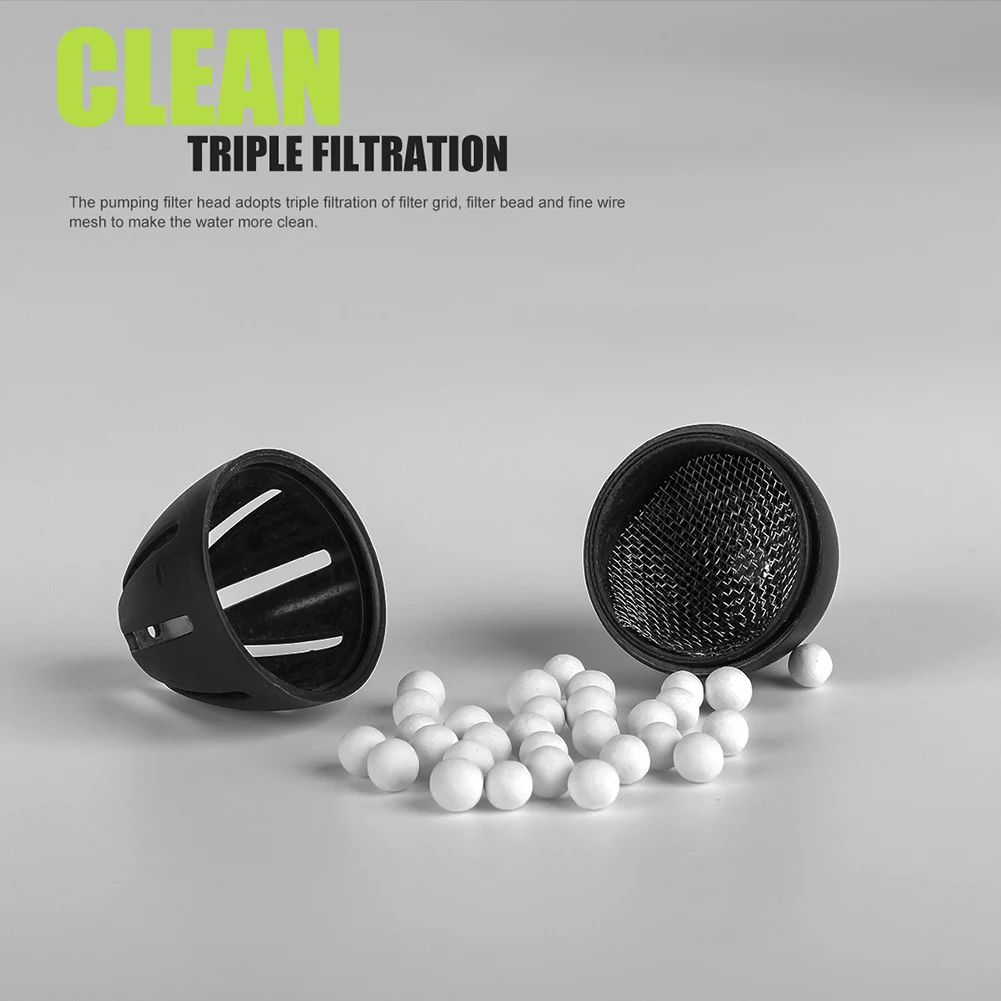 USB Charging Fishing Oxygen Pump Intelligent Sensor Portable LED Lighting Compression Resistance Outdoor for LEO | Дом и сад