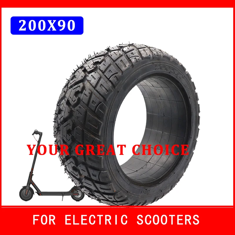 

8 Inch Solid Tire Without Inner Tube Tyres Fits Electric Scooter Torque Car 200x90 Non Inflatable Solid Tires