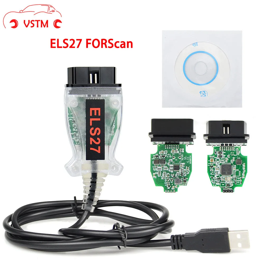 Новый USB диагностический сканер ELS27 Forscan ELS 27 для M az da OBD2 Диагностический кабель FTDI