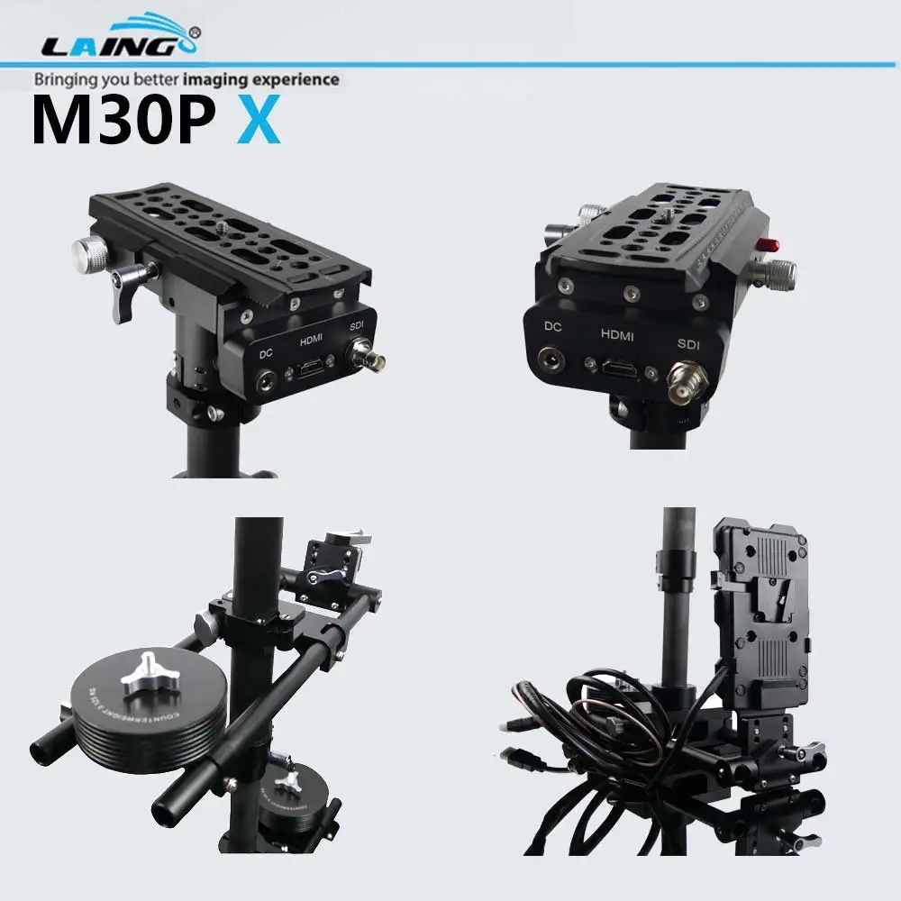 LAING M30P X Профессиональный Стабилизатор камеры Steadicam комплект для цифровых
