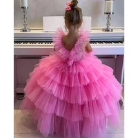 jonany baby flower girl dresses princess tulle birthday pageant robe de demoiselle kids ball gowns brithday wedding party gown