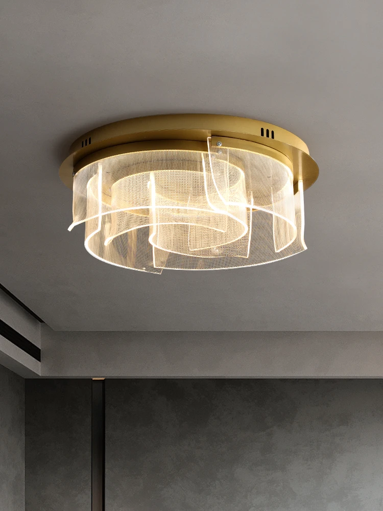 

Modern Luxury LED Ceiling Lamp Simple Bedroom Dining Room Living Room Villa Study Creative Acrylic Ceiling Lighting