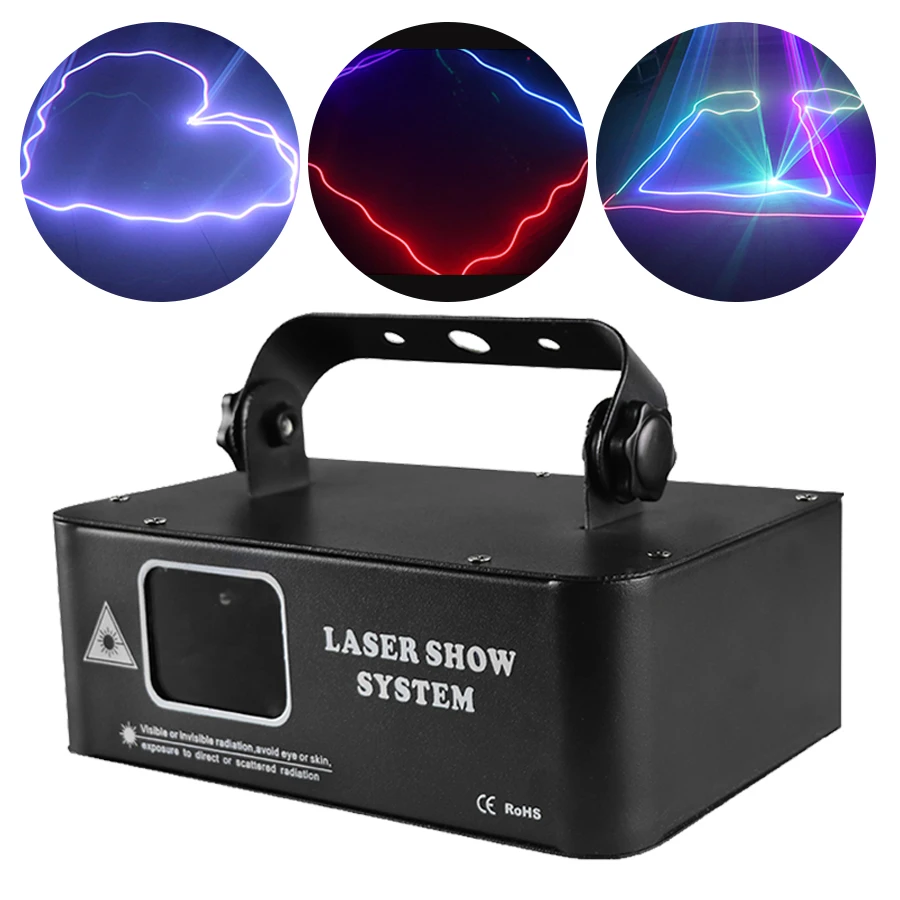 500mW laser light holiday stage lighting 90-240V RGB 3D dj equipment disco Christmas wedding laser projector