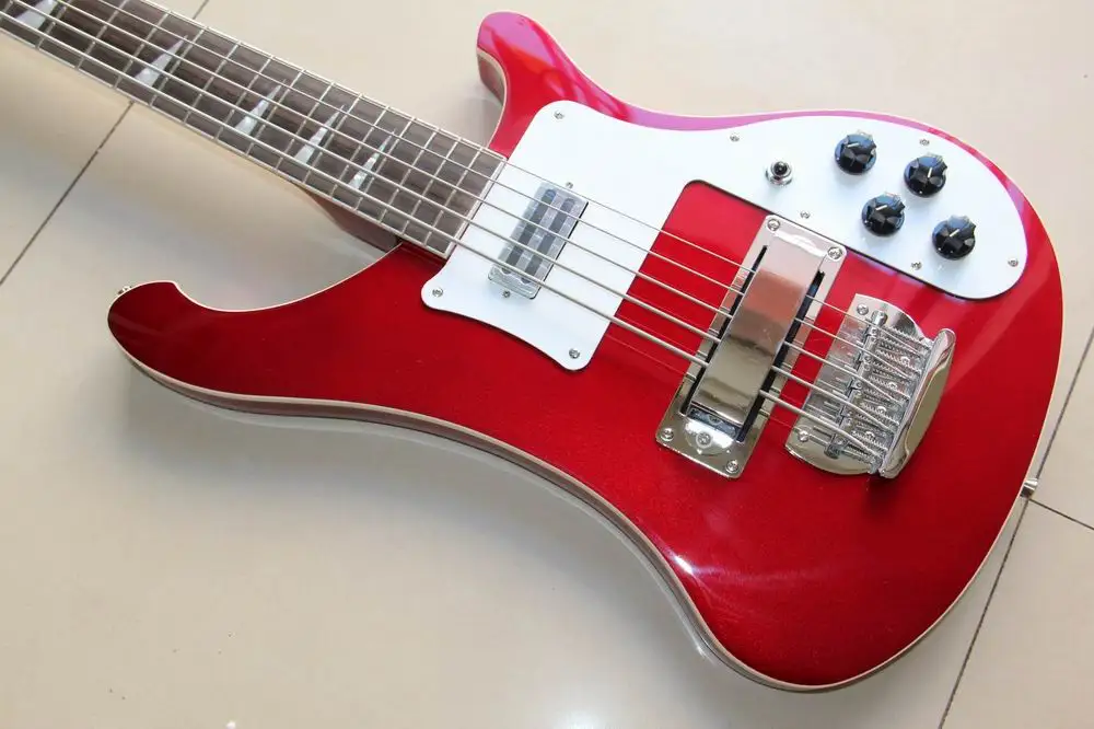 Бесплатная доставка Новый 4003 5 бас для электрической бас-гитары высшего качества